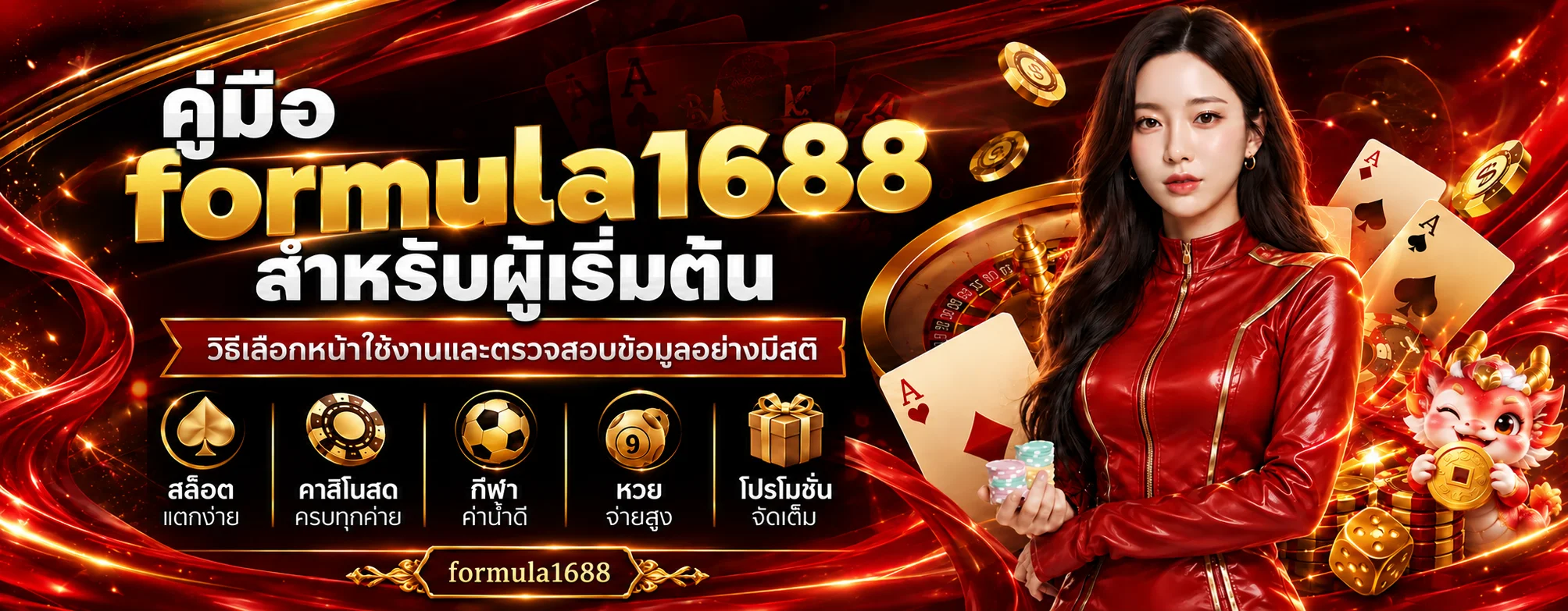 formula1688 คู่มือเริ่มต้น ตรวจทางเข้าและใช้งาน